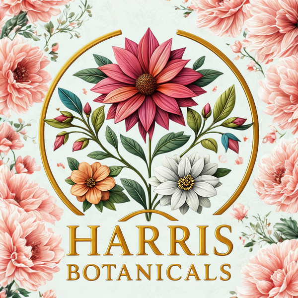 Harris Botanicals branding – holistic health and herbal care
